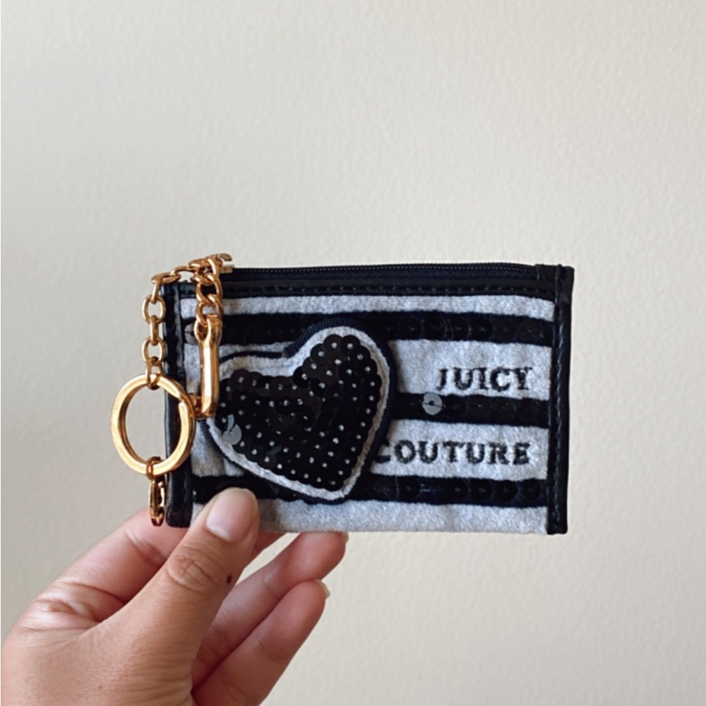 Juicy couture velour coin purse